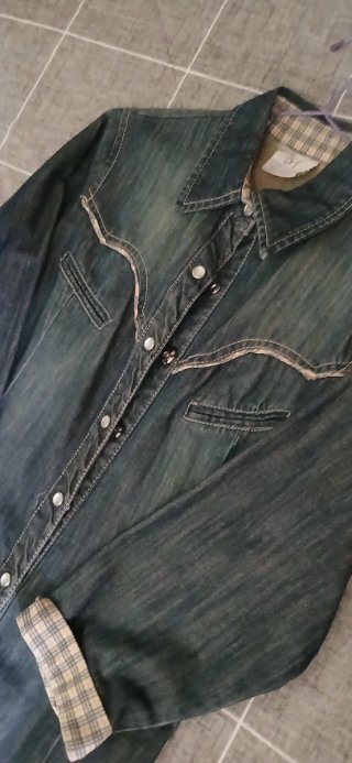Vestido Vaquero Estilo Camisero
