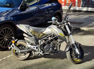 Benelli TNT 125, SOLO 1100KM, REESTRENO!!