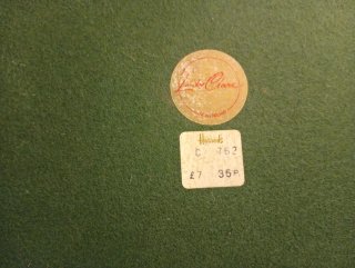 Set 4 Manteles  Vintage Lady Clare Harrods