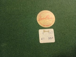 Set 4 Manteles  Vintage Lady Clare Harrods