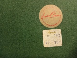 Set 4 Manteles  Vintage Lady Clare Harrods
