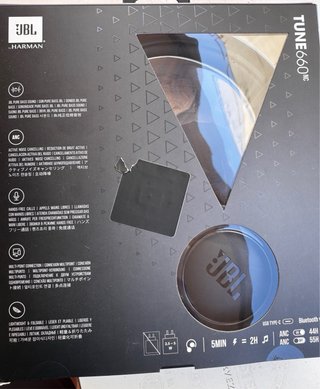 Auriculares JBL TUNE 660NC Bluetooth Negro