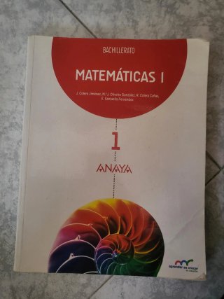 Matemáticas I. Bachillerato 1