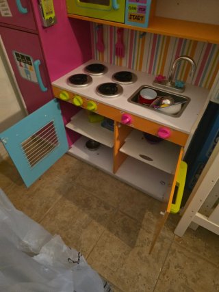 Cocina de Juguete Infantil 1 x 1 m. Aproximadament
