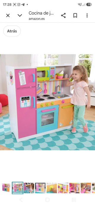 Cocina de Juguete Infantil 1 x 1 m. Aproximadament