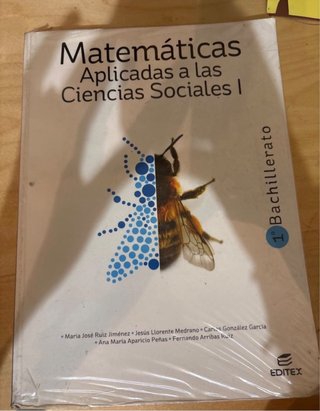 libro matematicas 1 bachillerato