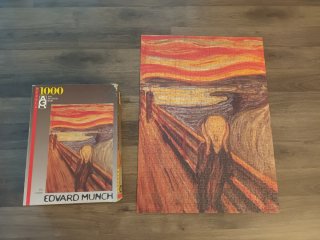 Puzzle El Grito Edvard Munch 1000 piezas