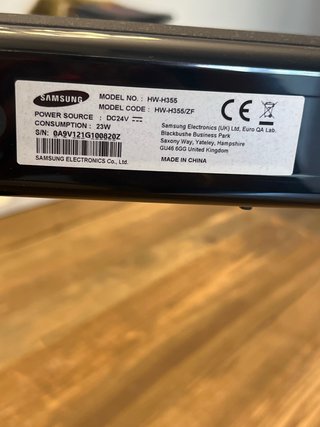 Barra de Sonido Samsung