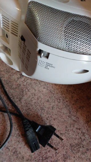 Radio portatile Majestic AUX, extra bass