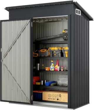 Caseta Cobertizo Jardín COSTWAY GT4222GR