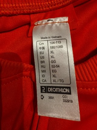Maillot Ciclismo Naranja