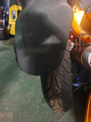 Keeway Focus Scooter Amarillo