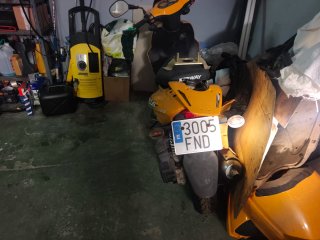 Keeway Focus Scooter Amarillo