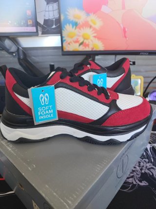 Zapatillas Active Fashion Chunky Rojas