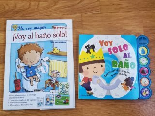 Libros infantiles para ir al baño.