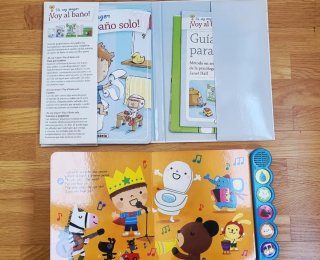 Libros infantiles para ir al baño.