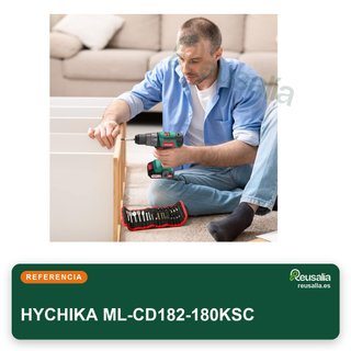 HYCHIKA taladro atornillador batería brushless