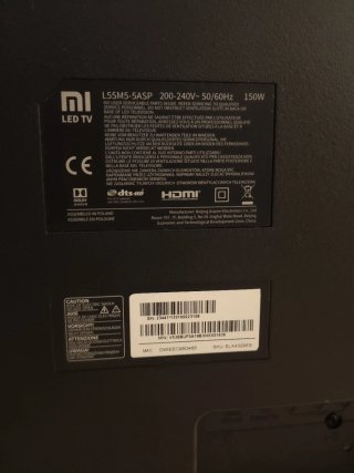 TV Xiaomi 55p 150w