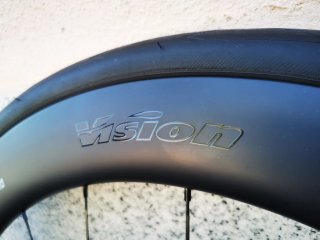 Ruedas Vision SC60 i23 fibra de carbono COMPLETAS