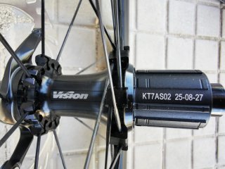 Ruedas Vision SC60 i23 fibra de carbono COMPLETAS