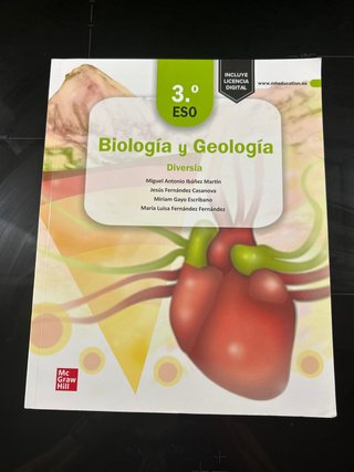 Biología y Geología, 3o ESO.