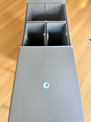 Cubo basura extensible 25L + 2x15L