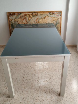 Mesa Extensible Ikea Bjursta Blanca