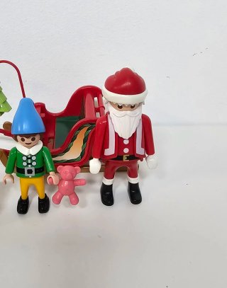 Trineo Papá Noel Playmobil con Reno