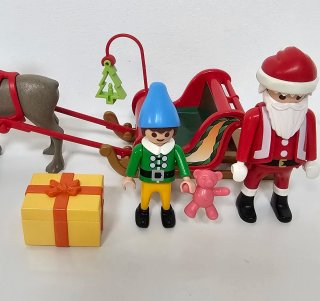 Trineo Papá Noel Playmobil con Reno