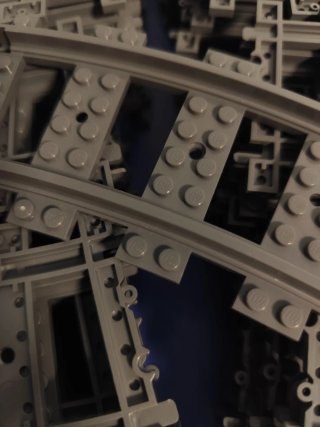 Lotto 150 Binari LEGO per Treni
