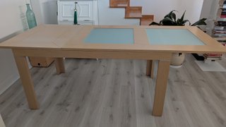 Mesa de Salón Extensible de Madera