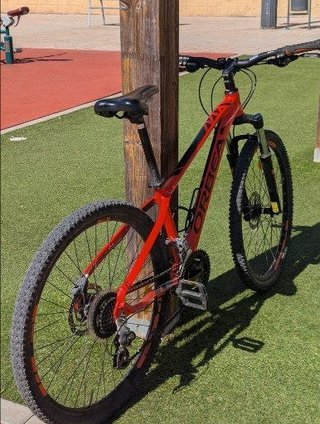Orbea 26 Talla S 3x8v Roja