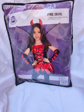 Disfraz niña diablesa, sin estrenar.