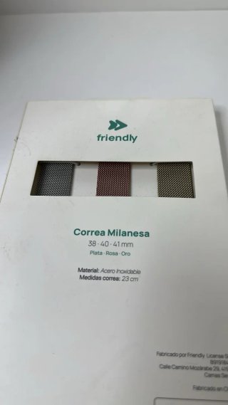 Pack 3 Correas Milanesa Apple Watch 40/41mm