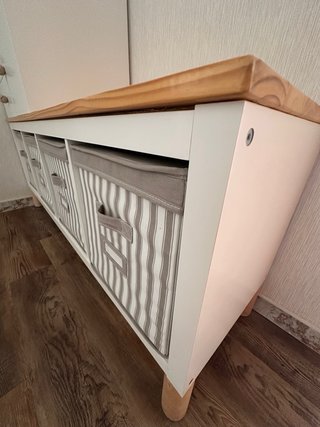 Recibidor Kallax Ikea customizado (DIY)