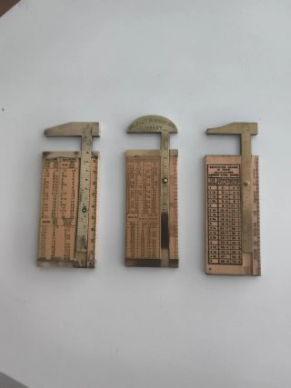 Calibres antiguos ingleses