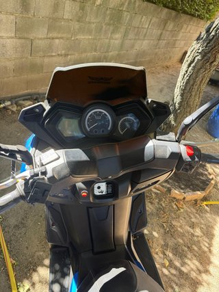 Scooter Mitt Goes Negra y Azul
