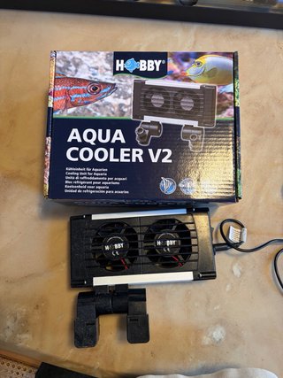 Acuario/pecera 64L + extras + Ventilador