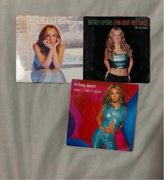 Lote 3 CD Single Britney Spears Pop