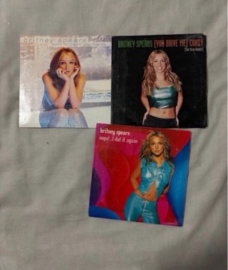 Lote 3 CD Single Britney Spears Pop