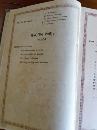 ANUARIO GENERAL RAMO CONSTRUCCIÓN 1945