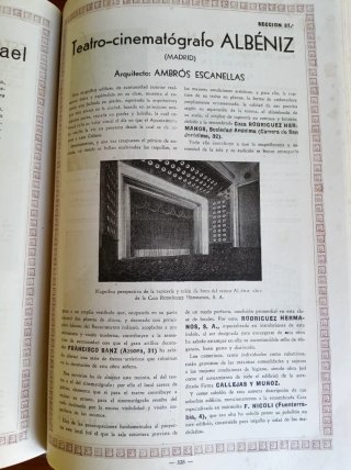 ANUARIO GENERAL RAMO CONSTRUCCIÓN 1945