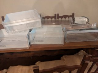 Set de Cajones y Estantes para Frigorífico marca m