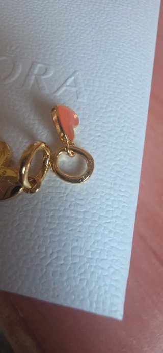 2 Charms Pandora Corazón Madre colgante