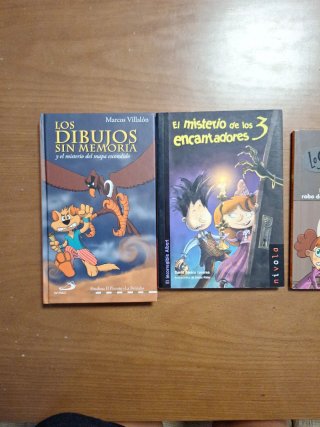 Pack de 4 libros en Español