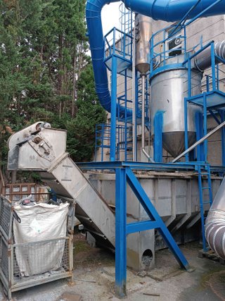 SIST. ASPIRACION EN HUMEDO PARA POLVO ALUMINIO