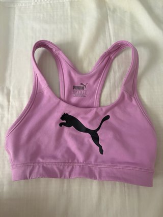 Sujetador deportivo Puma rosa S/xs