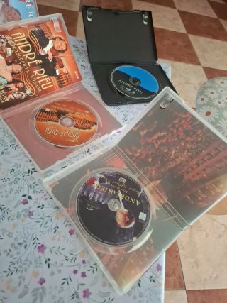 Lote 5 DVDs André Rieu
