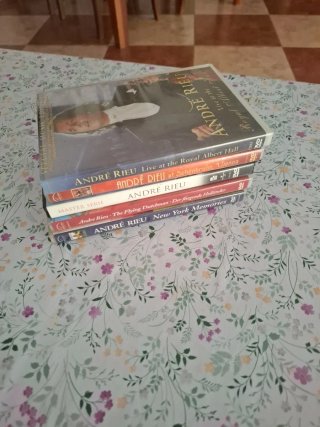 Lote 5 DVDs André Rieu