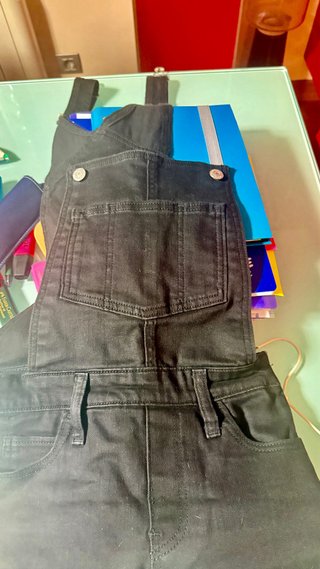 Mono vaquero negro Levi's Talla 25